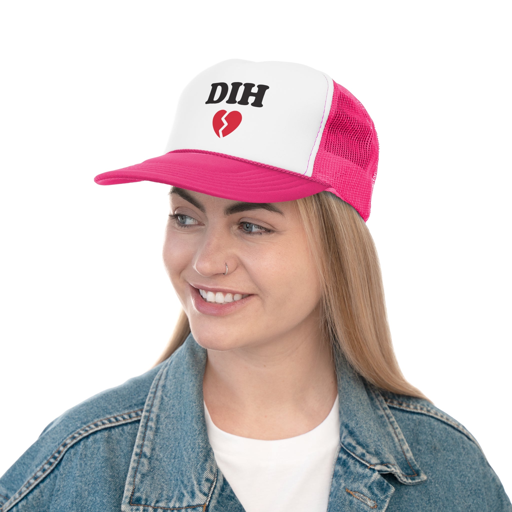 DIH 💔 Pink Trucker Hat